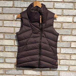 Elegant Plum Women's Puffer Vest